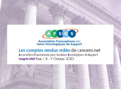 comptes rendus, 12me dition du congrs de l'Association Francophone des Soins Oncologiques de Support (AFSOS)