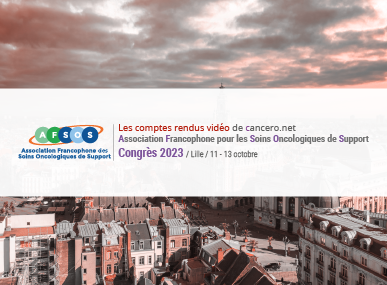 comptes rendus, 15me congrs de l'Association Francophone des Soins Oncologiques de Support (AFSOS)