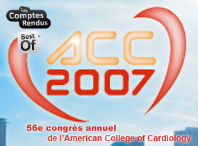 comptes rendus, 56th Annual Scientific Sessions, American College of Cardiology