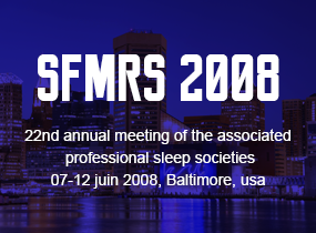 comptes rendus, 22nd annual meeting of the associated professional sleep societies
