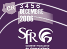 comptes rendus, SFR 2006