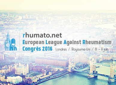 comptes rendus, European League Against Rheumatism 2016