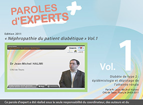 pex, parole expert, « Nphropathie du patient diabtique » Vol.2