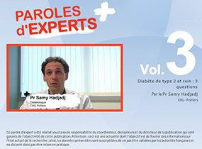 pex, parole expert, Diabte de type 2 et rein, 3 questions