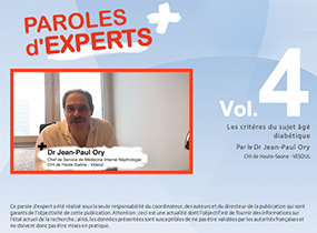 pex, parole expert, Le sujet g diabtique