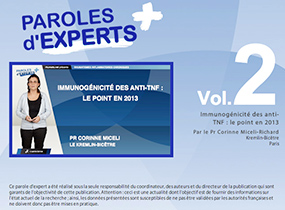 pex, parole expert, Immunognicit des Anti-TNF Alpha