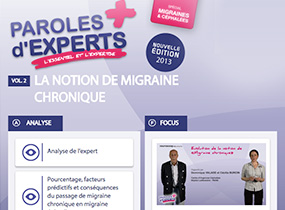 pex, parole expert, La notion de migraine chronique