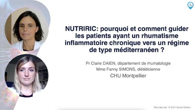 Pourquoi et comment guider les patients ayant un rhumatisme inflammatoire chronique vers un r�gime de type m�diterran�en&nbsp;?