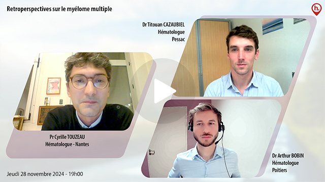 webcast, live, Retroperspectives sur le mylome multiple