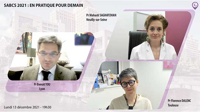 webcast, live, SABCS 2021 : en pratique pour demain
