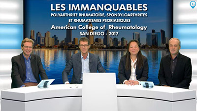 webcast, live, Polyarthrite rhumatode, spondyloarthrites et rhumatismes psoriasiques