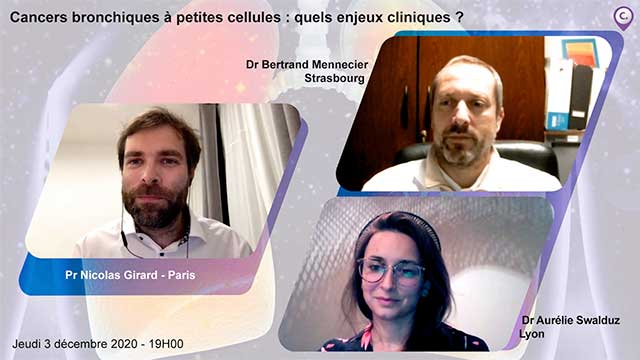 webcast, live, Cancers bronchiques  petites cellules : quels enjeux cliniques ?