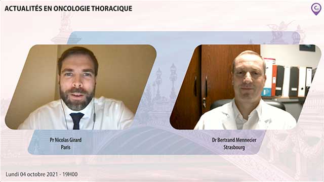 webcast, live, Actualits en oncologie thoracique