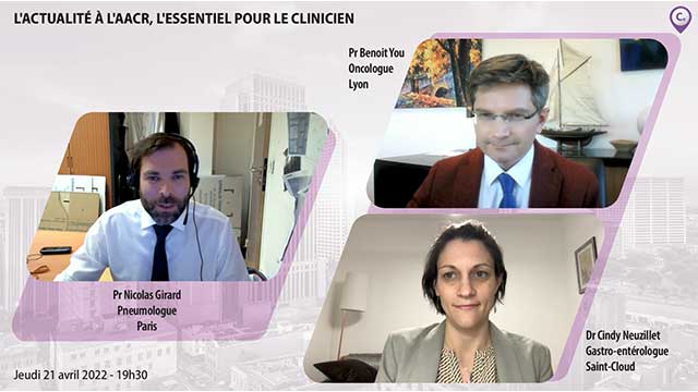 webcast, live, L'actualit  l'AACR, l'essentiel pour le clinicien