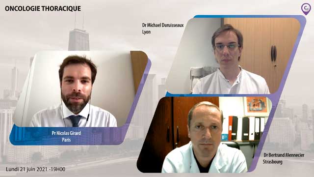 webcast, live, Oncologie thoracique