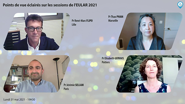 webcast, live, Points de vue clairs sur les sessions de l'EULAR 2021