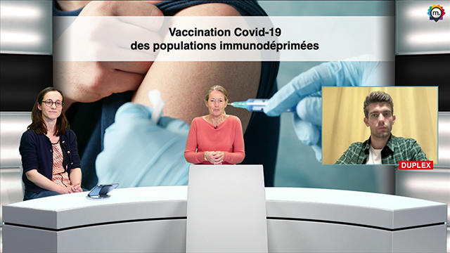 webcast, live, Vaccination Covid 19 des populations immunodprimes