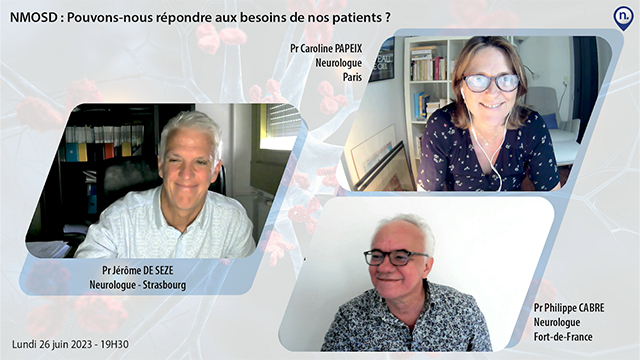 webcast, live, NMOSD : Pouvons-nous rpondre aux besoins de nos patients ?