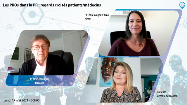 webcast, live, Les PROs dans la PR : regards croiss patients/mdecins