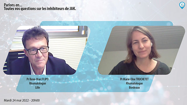 webcast, live, Parlons en ... Toutes vos questions sur les inhibiteurs de JAK