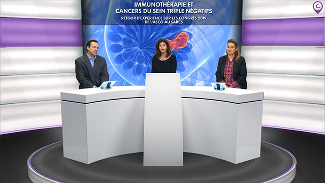 webcast, live, Immunothrapie et cancers du sein triple ngatifs, retour d'exprience sur les congrs 2019 de l'ASCO au SABCS