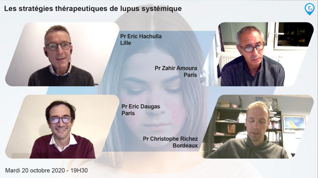 webcast, live, Les stratgies thrapeutiques du lupus systmique