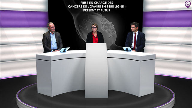 webcast, live, Prise en charge des cancers de l'ovaire en 1re ligne : prsent et futur