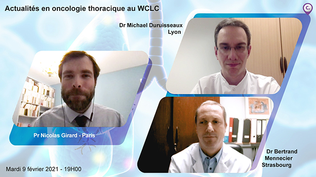 webcast, live, Actualits en oncologie thoracique au WCLC