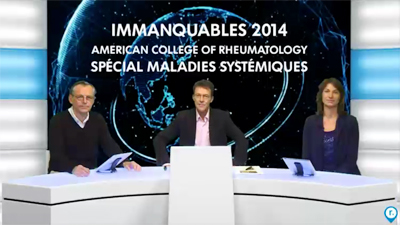 webcast, live, Actualits : American College of Rheumatology 2014