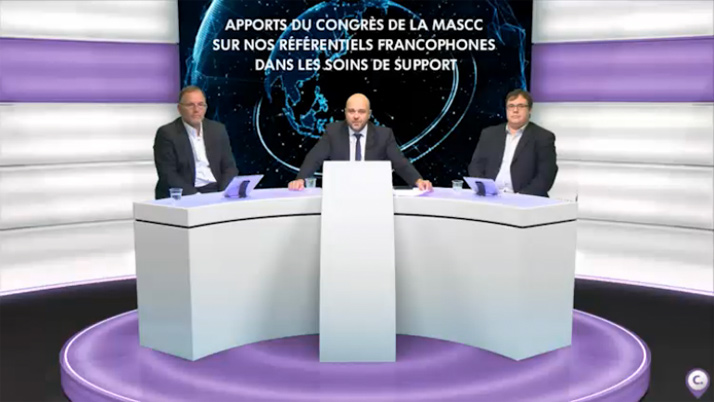 webcast, live, Apports du congrs de la MASCC sur nos rfrentiels Francophones dans les soins de support