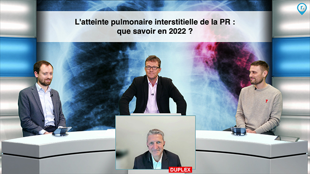 webcast, live, L'atteinte pulmonaire interstitielle de la PR : que savoir en 2022 ?